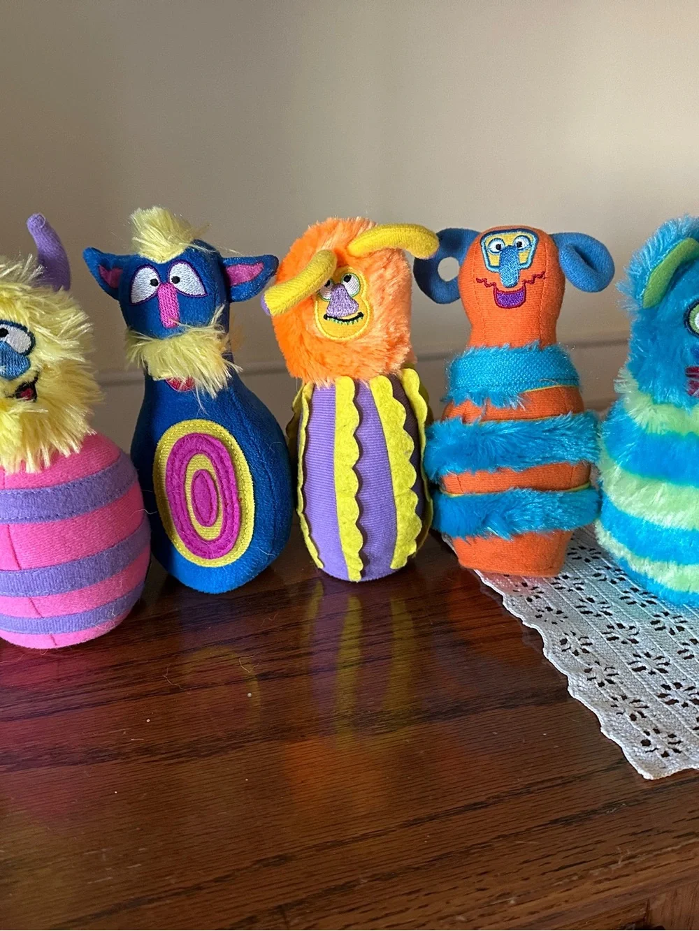 Melissa & Doug Monster Bowling Replacement Pins Lot